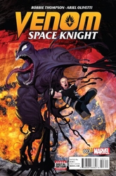 Venom: Space Knight #3 Olivetti Cover (2015 - 2016) Comic Book Value