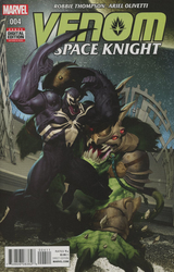 Venom: Space Knight #4 Olivetti Cover (2015 - 2016) Comic Book Value
