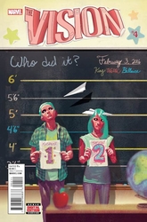 Vision, The #4 Del Mundo Cover (2015 - 2017) Comic Book Value