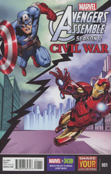 Marvel Universe Avengers Assemble: Civil War #1 (2016 - 2016) Comic Book Value