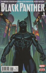 Black Panther #1 Stelfreeze Cover (2016 - 2017) Comic Book Value