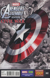 Marvel Universe Avengers Assemble: Civil War #2 (2016 - 2016) Comic Book Value