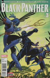 Black Panther #3 Stelfreeze Cover (2016 - 2017) Comic Book Value