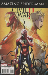 Civil War II: Amazing Spider-Man #1 Randolph Cover (2016 - 2016) Comic Book Value