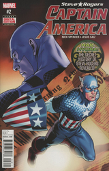 Captain America: Steve Rogers #2 Saiz Cover (2016 - 2017) Comic Book Value