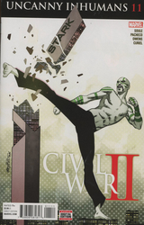 Uncanny Inhumans, The #11 Pacheco Cover (2015 - 2017) Comic Book Value