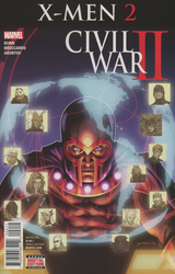 Civil War II: X-Men #2 Yardin Cover (2016 - 2016) Comic Book Value