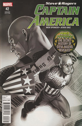 Captain America: Steve Rogers #2 Saiz B&W Variant (2016 - 2017) Comic Book Value