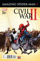 Civil War II: Amazing Spider-Man #3 Foreman Cover (2016 - 2016) Comic Book Value
