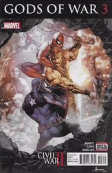 Civil War II: Gods of War #3 Anacleto Cover (2016 - 2016) Comic Book Value