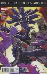 Rocket Raccoon & Groot #8 Lopez Cover (2016 - 2016) Comic Book Value