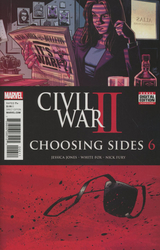 Civil War II: Choosing Sides #6 Shalvey & Stewart Cover (2016 - 2016) Comic Book Value