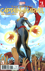 Mighty Captain Marvel #1 Torque Cover (2016 - 2017) Comic Book Value