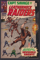 Capt. Savage And His Leatherneck Raiders #5 (1968 - 1970) Comic Book Value