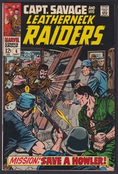 Capt. Savage And His Leatherneck Raiders #6 (1968 - 1970) Comic Book Value