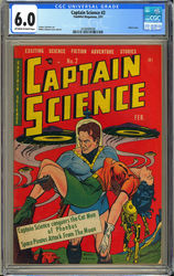 Captain Science #2 (1950 - 1952) Comic Book Value