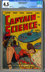 Captain Science #3 (1950 - 1952) Comic Book Value