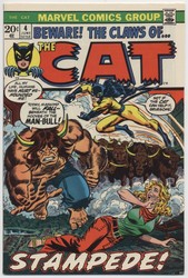Cat, The #4 (1972 - 1973) Comic Book Value