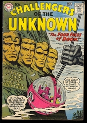 Challengers of the Unknown #10 (1958 - 1978) Comic Book Value