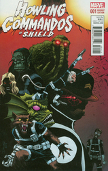 Howling Commandos of S.H.I.E.L.D. #1 Shalvey 1:25 Variant (2015 - 2016) Comic Book Value