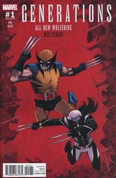 Generations: Wolverine & All-New Wolverine #1 Shalvey 1:25 Variant (2017 - 2017) Comic Book Value