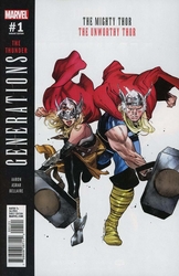 Generations: The Unworthy Thor & The Mighty Thor #1 Coipel Variant (2017 - 2017) Comic Book Value