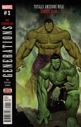Generations: Banner Hulk & The Totally Awesome Hulk #1 Molina Cover (2017 - 2017) Comic Book Value