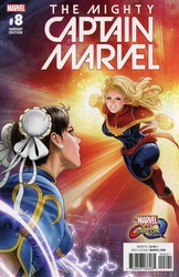 Mighty Captain Marvel #8 Shinkiro Marvel vs. Capcom Variant (2016 - 2017) Comic Book Value
