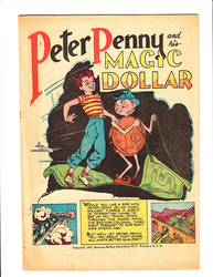 Peter Penny and his Magic Dollar #nn Smaller Variant (1947 - 1947) Comic Book Value