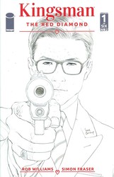 Kingsman: The Red Diamond #1 Quietly Color Variant (2017 - ) Comic Book Value