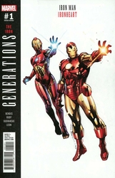 Generations: Iron Man & Ironheart #1 Coipel Variant (2017 - 2017) Comic Book Value