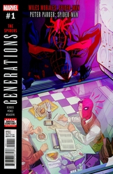Generations: Miles Morales Spider-Man & Peter Parker Spider-Man #1 Perez Cover (2017 - 2017) Comic Book Value