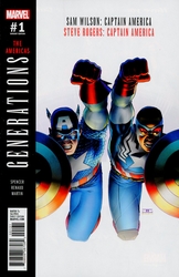 Generations: Sam Wilson Captain America & Steve Rogers Captain America #1 Cassaday Variant (2017 - 2017) Comic Book Value