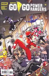 Go Go Power Rangers #3 Mora Cover (2017 - ) Comic Book Value
