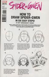 Spider-Gwen #25 How To Draw Variant (2015 - 2018) Comic Book Value