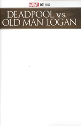 Deadpool Vs. Old Man Logan #1 Blank Sketch Variant (2017 - 2018) Comic Book Value
