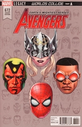 Avengers #672 McKone 1:10 Variant (2017 - 2018) Comic Book Value