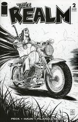 Realm, The #2 Walking Dead Tribute Black and White Variant (2017 - ) Comic Book Value