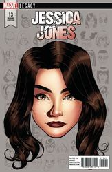 Jessica Jones #13 McKone 1:10 Legacy Headshot Variant (2016 - 2018) Comic Book Value