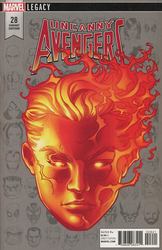 Uncanny Avengers #28 McKone 1:10 Headshot Variant (2015 - 2018) Comic Book Value