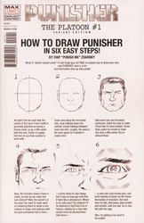 Punisher: The Platoon #1 How To Draw Variant (2017 - 2018) Comic Book Value