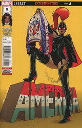 America #8 Quinones Cover (2017 - 2018) Comic Book Value