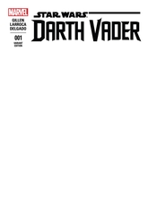 Darth Vader #1 Blank Sketch Variant (2015 - 2016) Comic Book Value