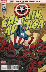 Captain America #695 Samnee Cover (2017 - 2018) Comic Book Value