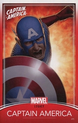 Captain America #695 Trading Card Variant (2017 - 2018) Comic Book Value