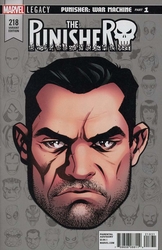 Punisher #218 McKone 1:10 Legacy Headshot Variant (2017 - 2018) Comic Book Value