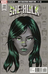 She-Hulk #159 McKone 1:10 Legacy Headshot Variant (2017 - 2019) Comic Book Value