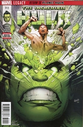 Incredible Hulk, The #711 Land Cover (2017 - 2018) Comic Book Value
