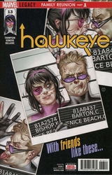 Hawkeye #13 Tedesco Cover (2016 - 2018) Comic Book Value