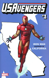 U.S.Avengers #1 California: Iron Man (2017 - 2017) Comic Book Value